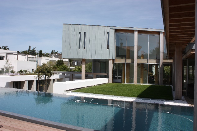 MOB Zinc Maison ossature bois